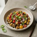 Warm Eggplant Salad
