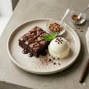 Brownie with Ice Cream