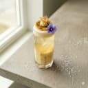 Creamy Banana Flower Cocktail